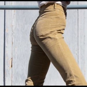 Brandy Melville Jane Corduroy Pants, tan, S